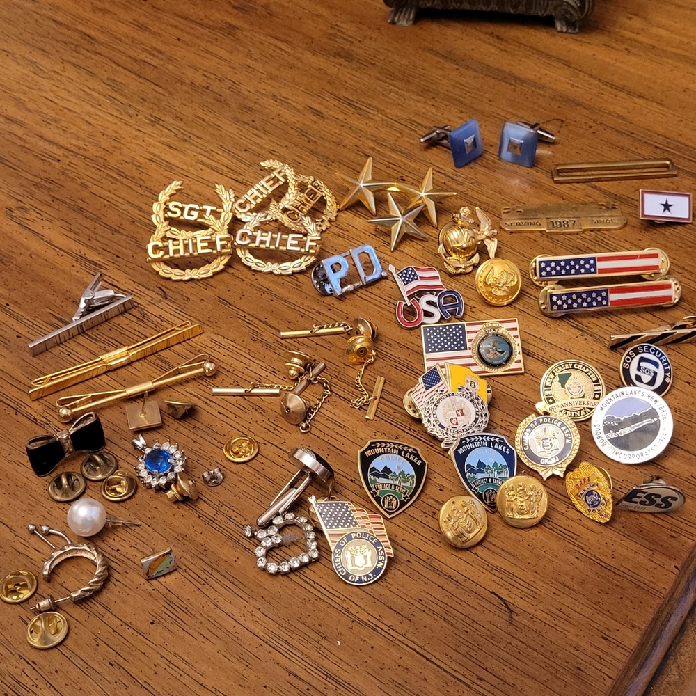 Police Pins And Bits And Baubles